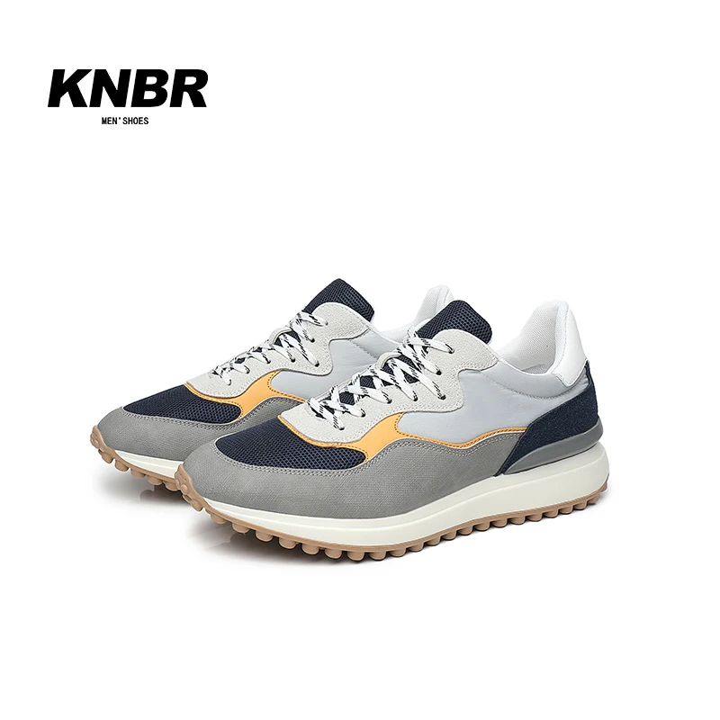KNBR Men Casual Shoes 2022 New Popular Spring Autumn Breathable Zapatos Lightweight Calzado De Hombre Comfortable Male Sneakers