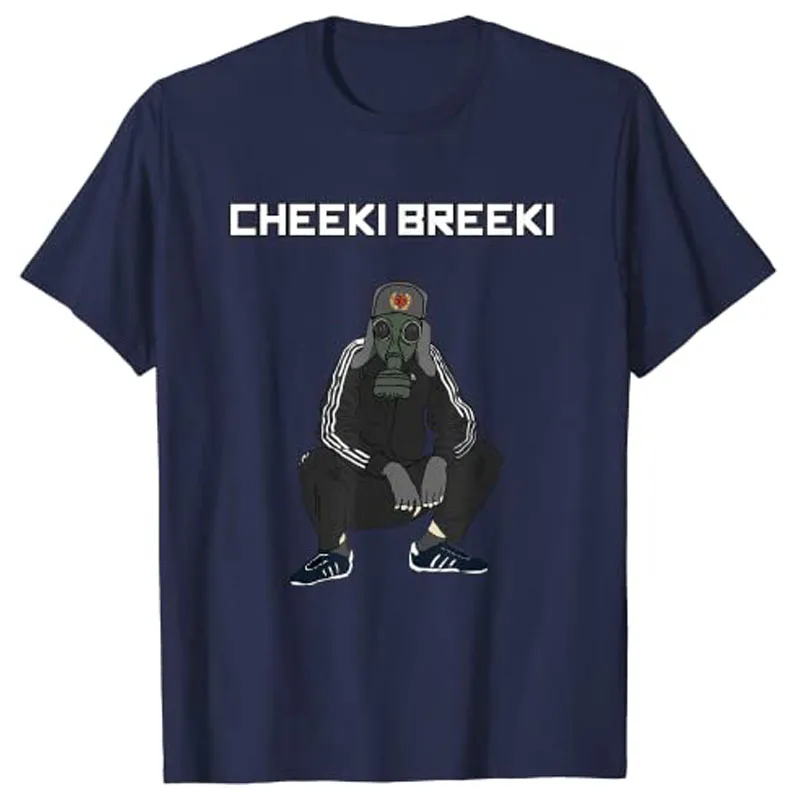 Cheeki Breeki-Gopnik, славянская футболка в стиле смешной геймер Stalker, смешная футболка с смешным рисунком, Мужская одежда, товары на заказ (art.: 3920beaef2bac) - 3920beaef2bac