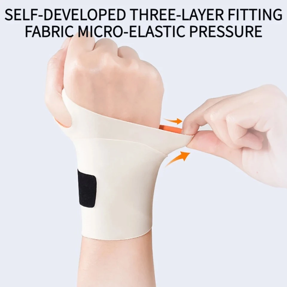 1Pcs Thin Wrist Guard Tendon Sheath Wrist Sprain Reduce Joint Stress Compression Guard Badminton & Tennis Men Women wrist guard wrist support band wrist support