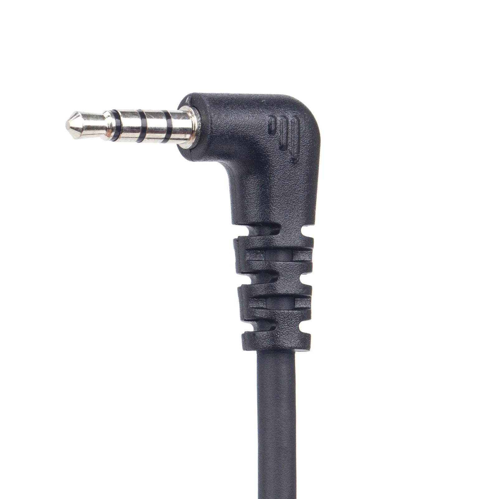 U94 PTT and Finger Microphone PTT with black HD01 Tactical Bowman Elite II Radio Headset Earpiece for Xiaomi Walkie Talkie 1S