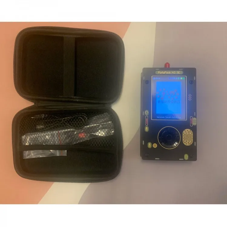 PortaPack H3 SE & HackRF 일체형 SDR 라디오 수신기, 내장 기압계 나침반 GPS 수신기
