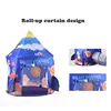 3 in 1 Portable Kids Tent Children's Camping Tent Kids Beach Tent Ocean Ball Pool Pop-up Tent Baby Crawling Tunnel Play House 5
