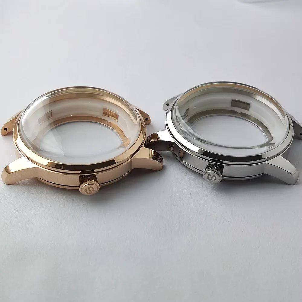 40mm NH35 case NH35 stainless steel cocktail party bubble glass case suitable for NH35/36 NH38 movements