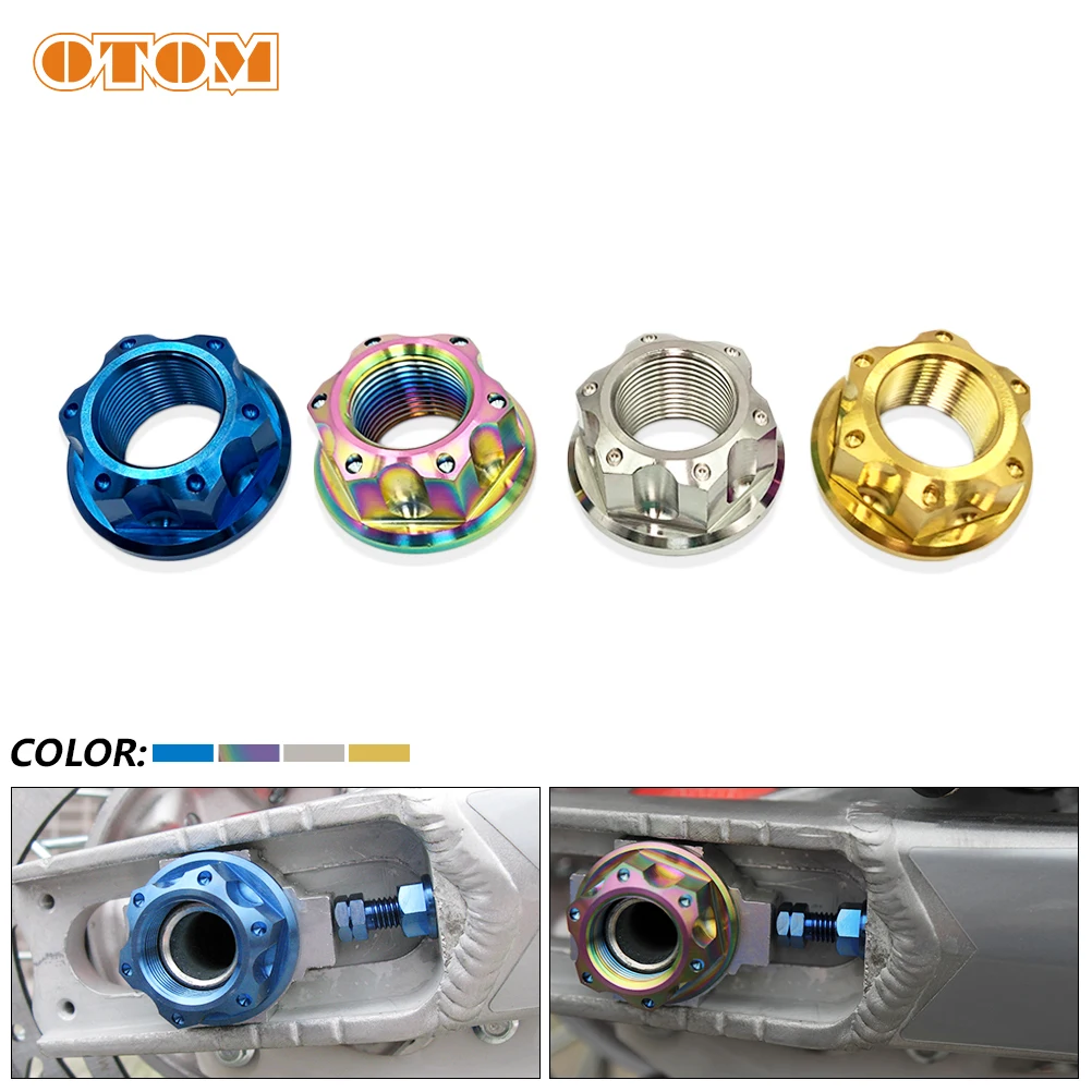 M22x15MotorcycleRearWheelAxleNutForKAWASAKIKX250FKX450FHONDA