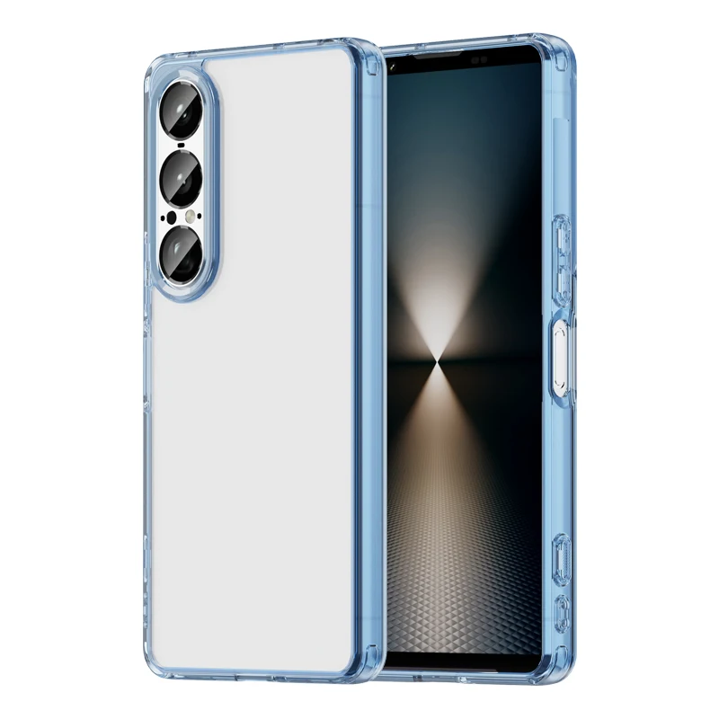 Enhanced Phone Case Cover with TPU Border and Acrylic Backplane - Durable Protective