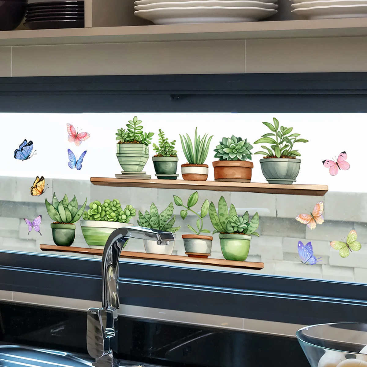 Window Stickers Wall Stickers for Home Display Windows Glass Self-adhesive Electrostatic