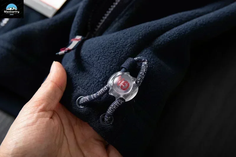 New Winter Thicken Fleece Men Jacket Pockets Casual Polar Jackets Outdoor Cold-Proof Warm Overcoat Plus Size Outwear