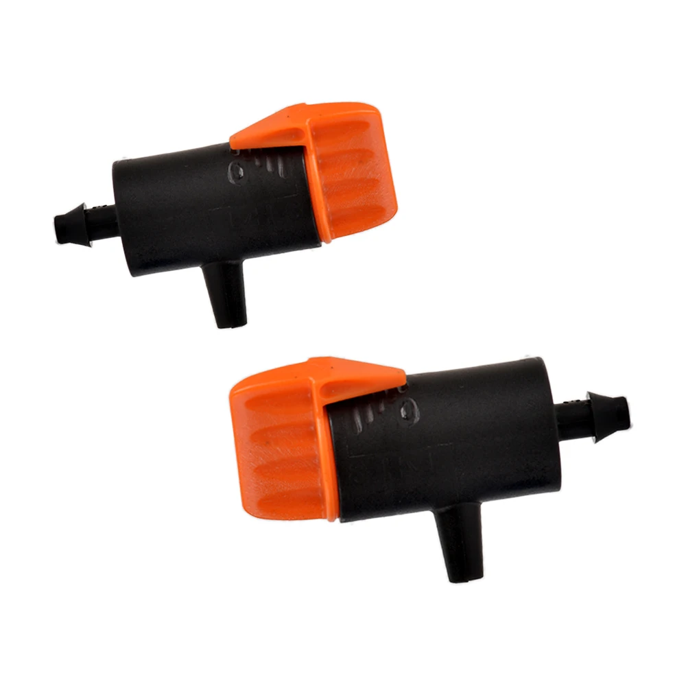 0~60L Micro Drip Irrigation System Tool Adjustable Dripper Pressure Compensated Dripper Garden Plants Watering Regulator 10Pcs plants irrigation kits drip irrigation garden dripper