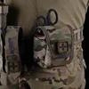 Outdoor multifunctional waist bag MOLLE first aid kit portable survival kit accessory bag camouflage training kit 1
