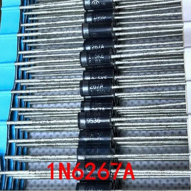 10pcs Transient suppression direct insertion 1N6267A DO-201AD 1.5KE6.8A ...