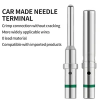 50PCS DT 1.5mm Series Stainless Steel Pin Contact 0462-201-16141 0460-202-16141,16AWG Deutsch Crimp Solid Female & Male Terminal 2