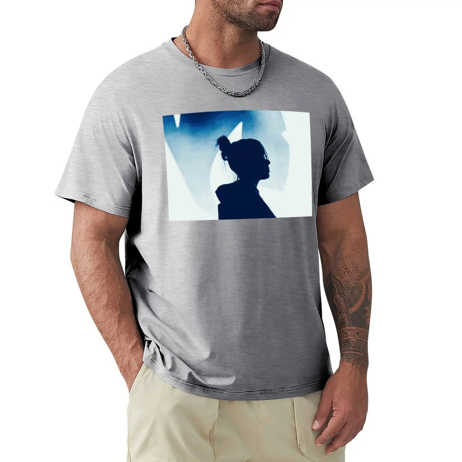 

Shadow blue T-Shirt customizeds quick-drying plus sizes boys animal print men graphic t shirts