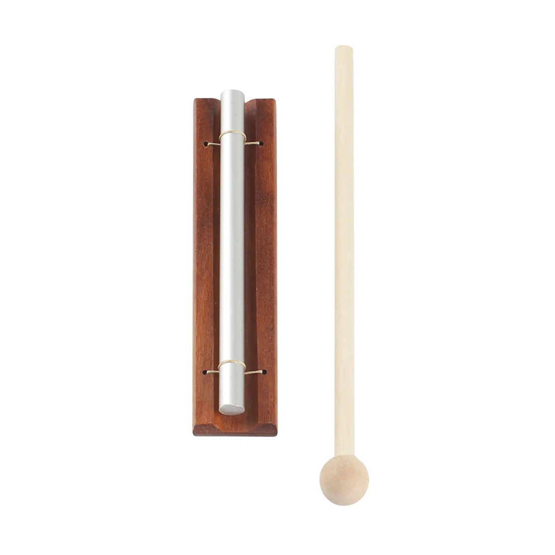 アリス4点まとめDing Jingle Bells(即購入不可) 4 Pcs Christmas Bells Wooden Handle Jingle Bells Instrument
