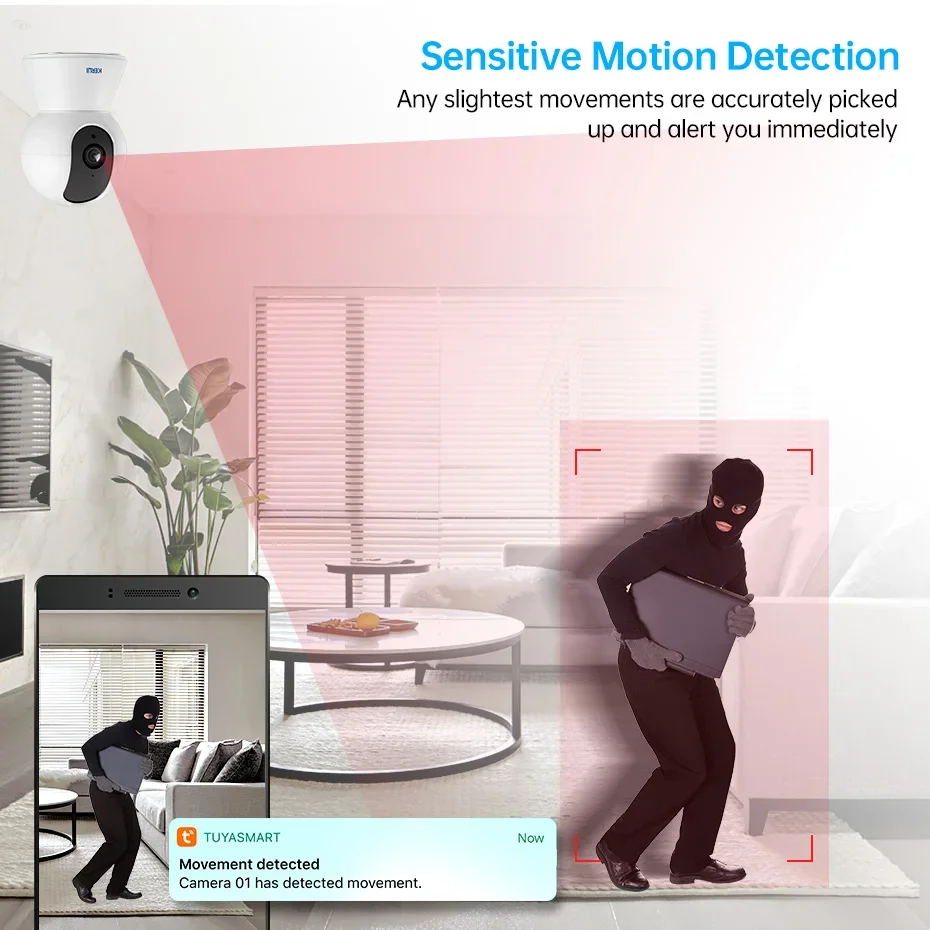 4K HD Mini WiFi Indoor Camera 4