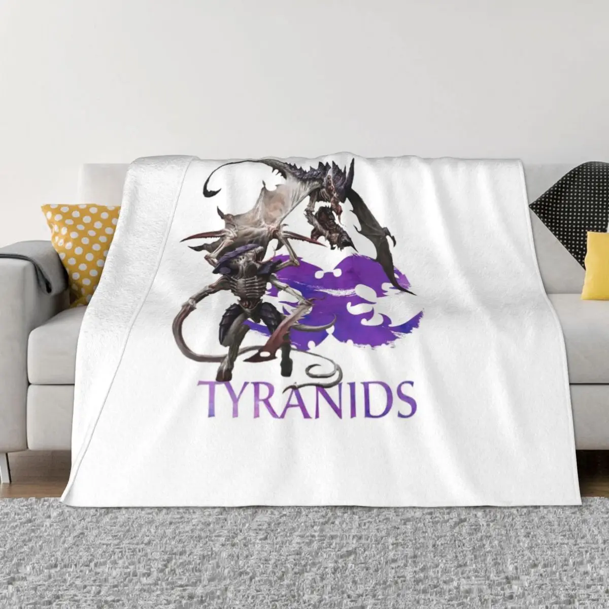 

Tyranids Throw Blanket for babies Vintage Blankets