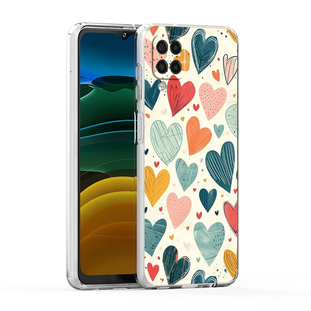 Vibrant Love Heart Phone Case Cover
