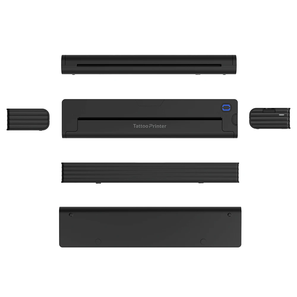 Tattoo Transfer Printer Automatic Fast Printing Bluetooth Portable Tattoo Stencil Maker Suitable For Small Business Wireless