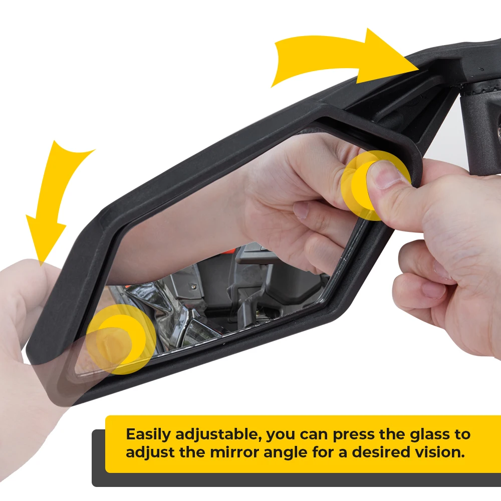 Maverick X3 Side Mirror Rear View Racing Compatible Can Am Maverick X3 XRS XDS MAX Off-road