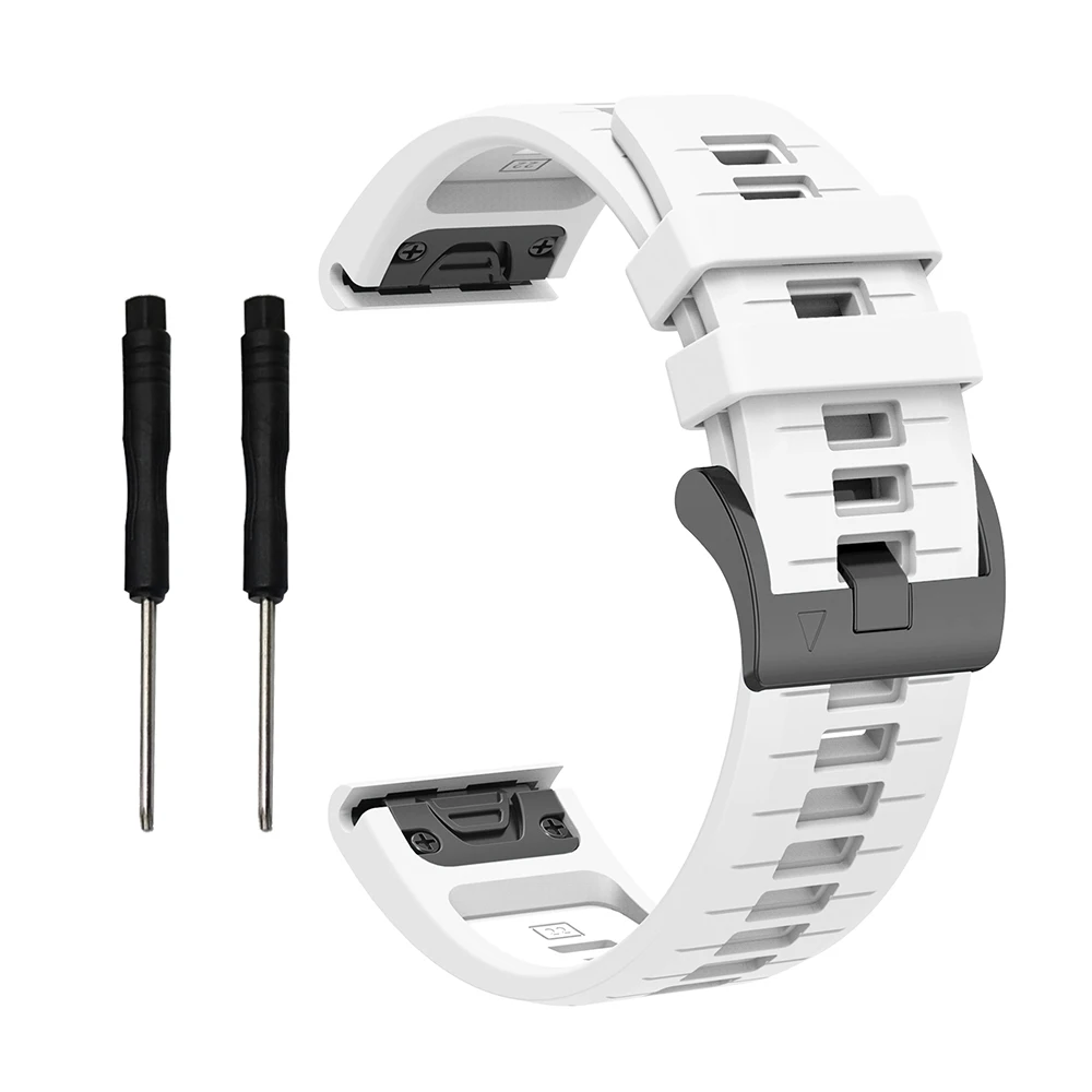 Premium Silicone Watch Strap - QuickFit Release, Multi-Size Options