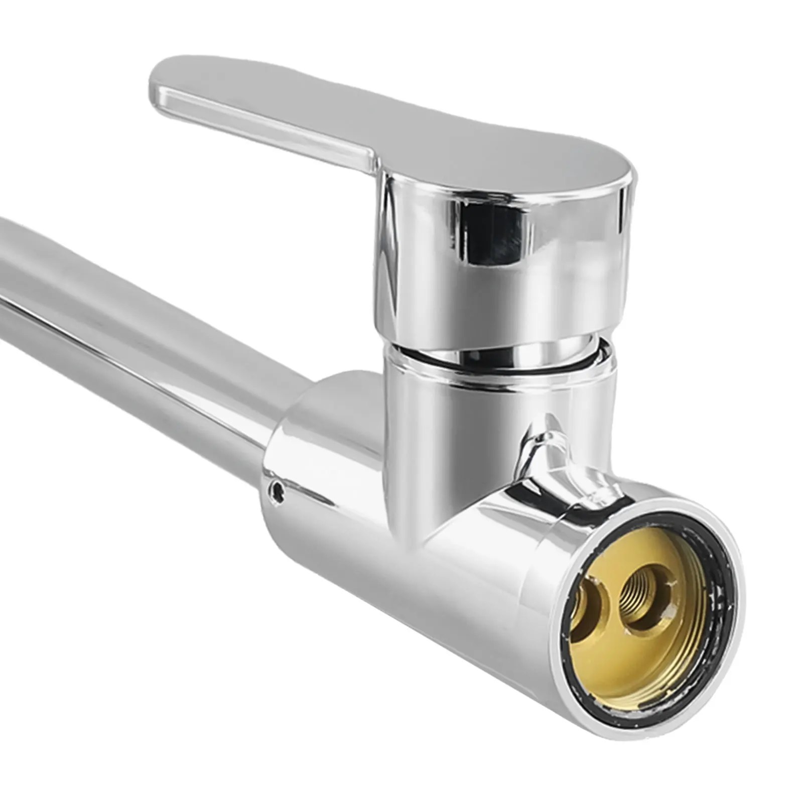Kitchen Faucet Thickened Plastic Water Tap Cold And Hot Rotation Deck Mounted Single Lever Bathroom Kitchen Sink Faucet kitchen faucets bathroom faucet
