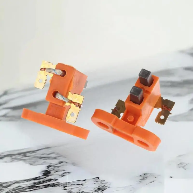 2/4Pcs 전기 브러시 홀더 레귤레이터 2KW-3KW 5KW-8KW 전기 구리 카본 브러시 홀더 용 발전기 액세서리