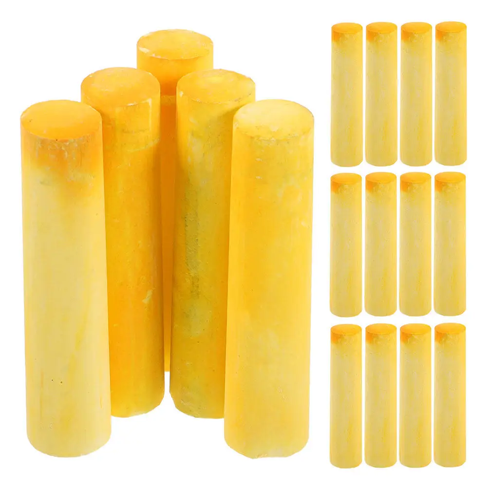 20Pcs 대형 분필 세트 분필판용 지울 수 있는 부드러운 쓰기 분필 칠판 벽 나무 표면 야외 실내 사용