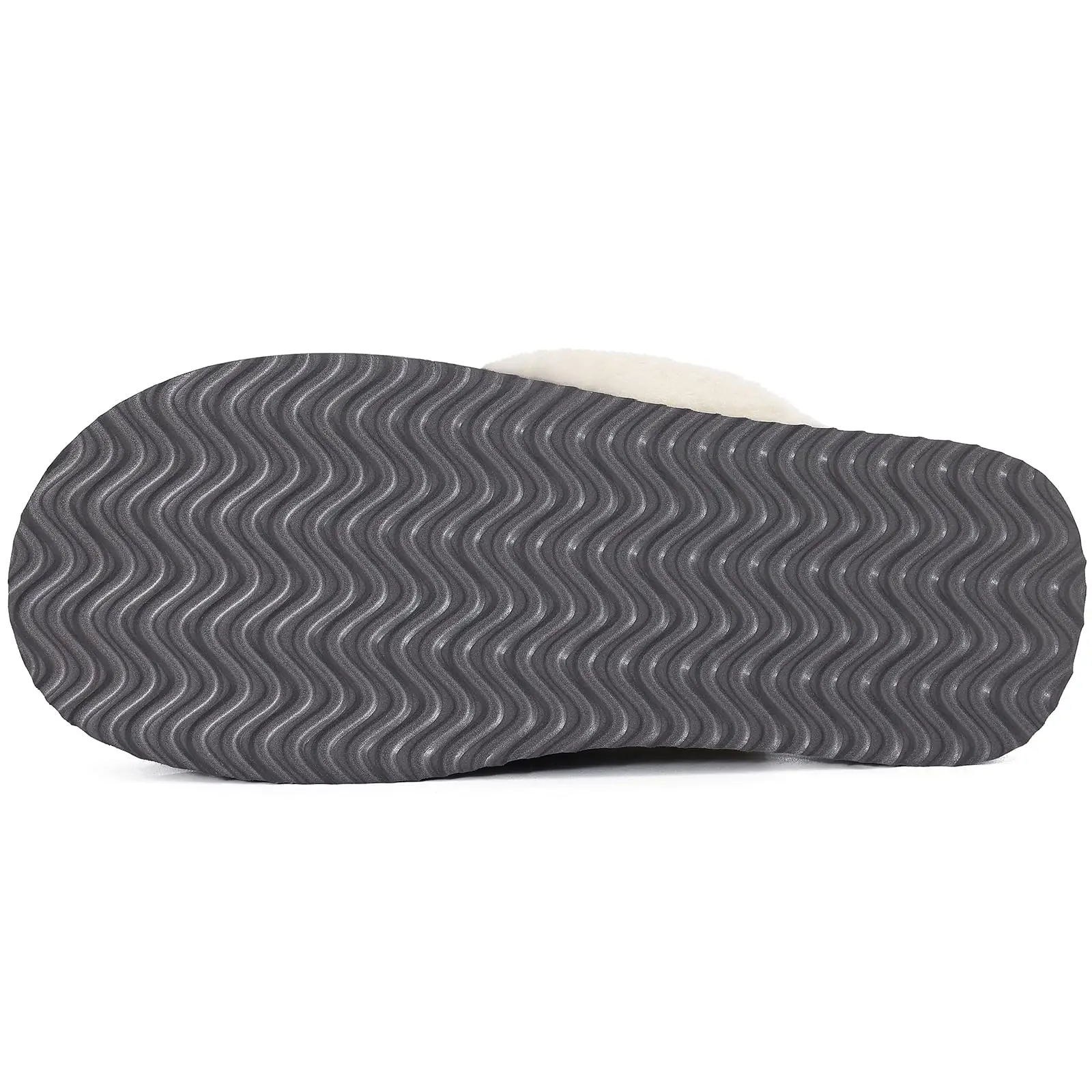 Shevalues Winter Fuzzy Women Slippers Fashion Fur Slippers Soft Thick Sole House Outdoor Anti-Slip Fluffy Furry Slipper