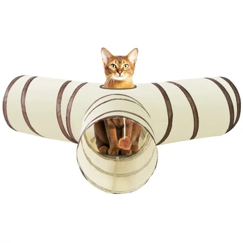 Foldable Cat Play Tunnel 1