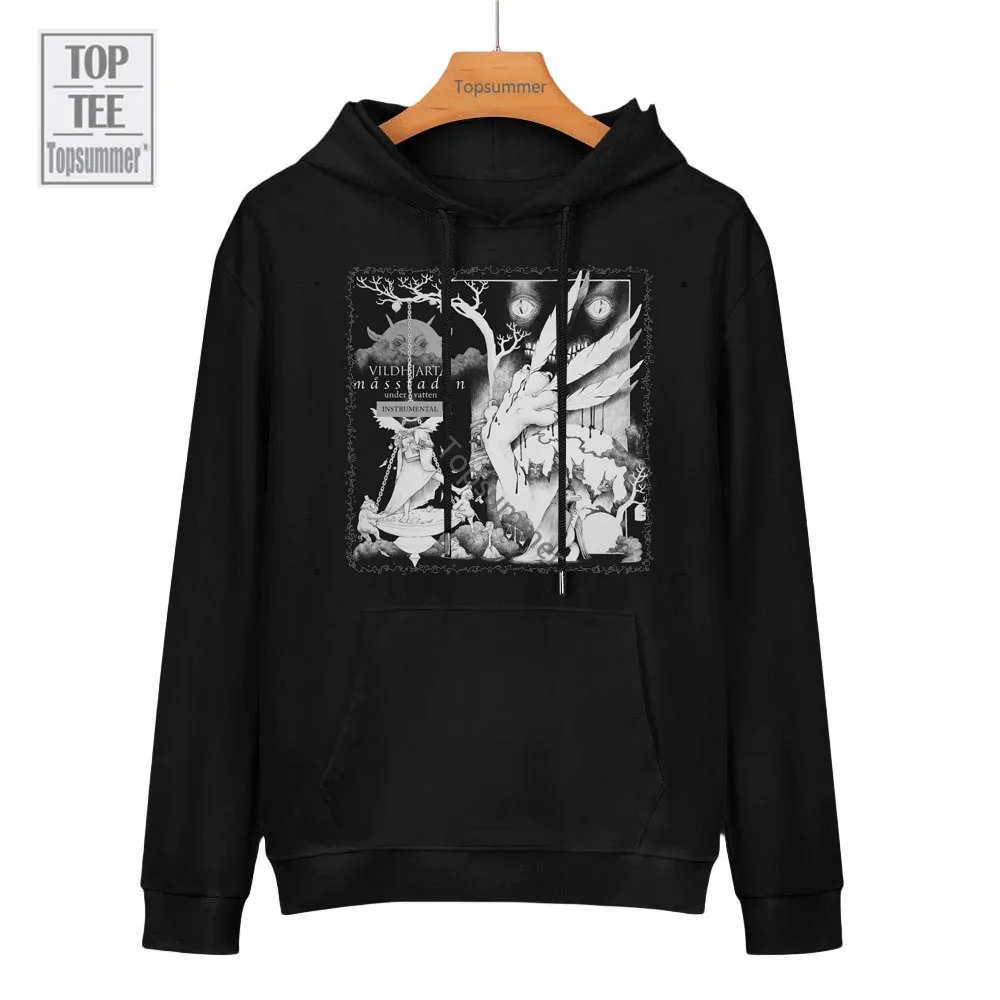 Mas Sdaden Under Vatten Album Felpe Vildhjarta Tour Felpa Con Cappuccio Streetwear Vintage Da Donna Street Top