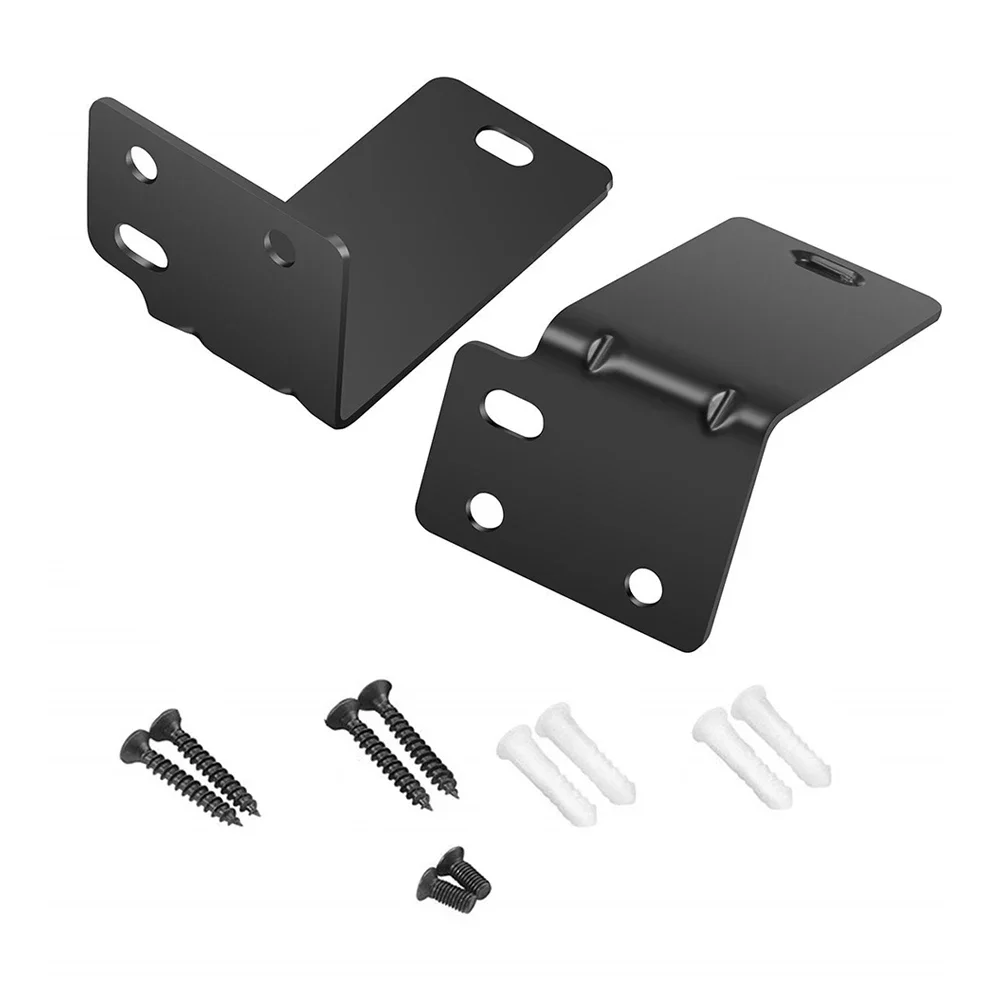 2 Pz/Set Staffa Di Montaggio A Parete Per Tv In Acciaio + Vite Per Bose Wb-300 Sound Touch 300 Soundbar 500/700/900 Supporto Per Altoparlante Home The