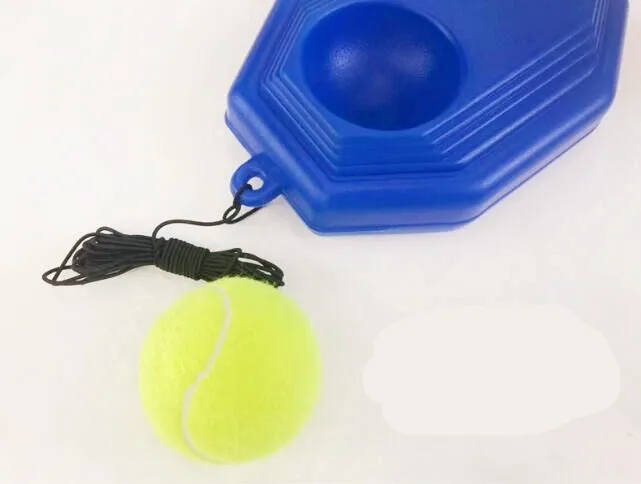 AEF Heavy Duty Tennis Training Aids Tool With Elastic RopeBall Practice Self-Duty Rebound Tennis Trainer Partner Sparring Device