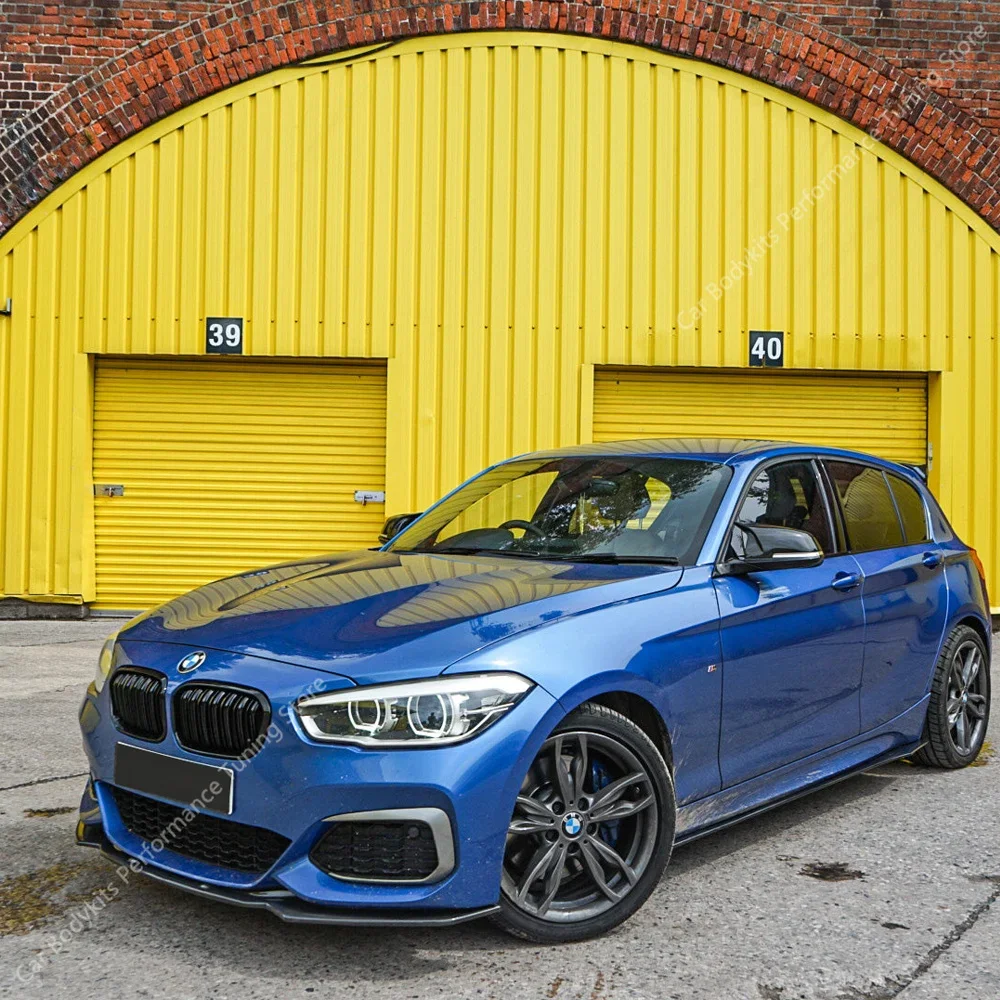 BMW F20 F21 2pcs M 스타일 광택 블랙 자동차 후면보기 미러 커버 캡 트림 쉘 프레임 118i 120i 120d 125i 125d M135i M140i