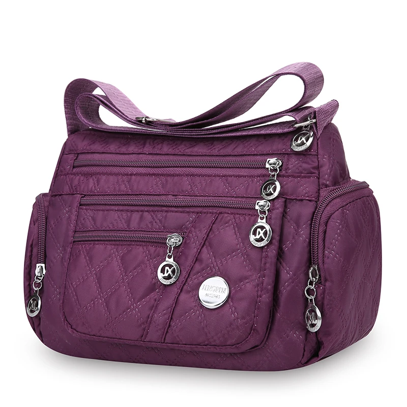 حقيبة كروس كاجوال، قماش أكسفورد متين، أشرطة كتف قا...