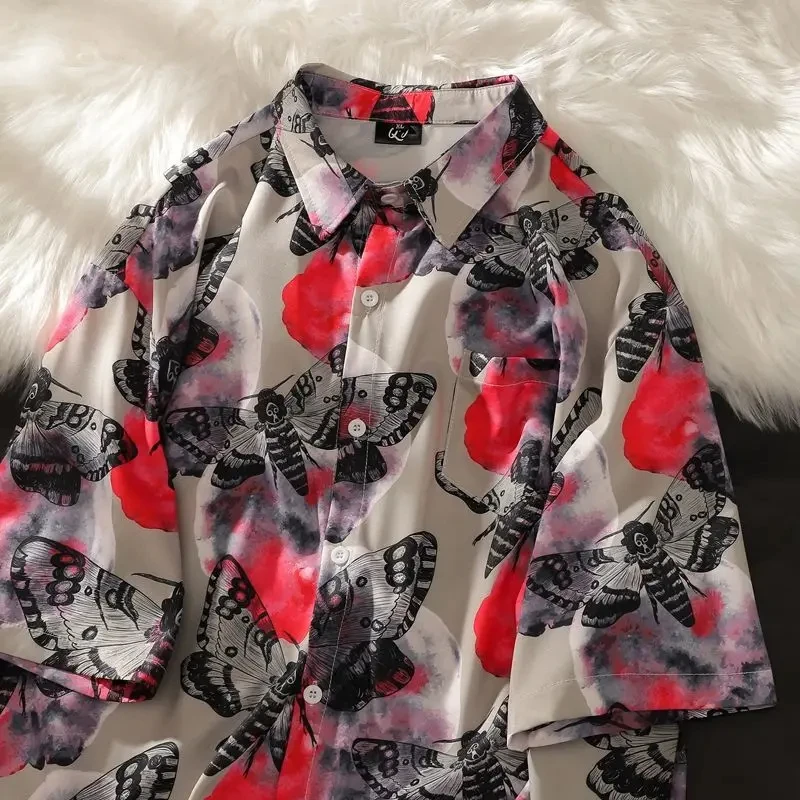 Sweet Fruit 3D Printed Shirt Men Women Casual Fashion Short Sleeves Shirts Button Lapel Streetwear Oversized Clothing No Pockets 6