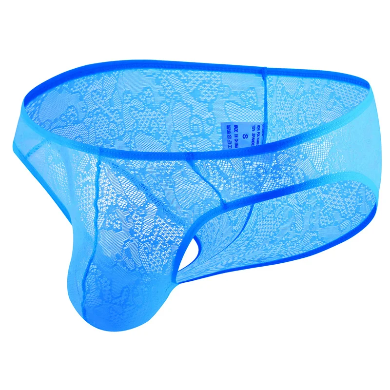 4PCS Men Briefs Ultra-Thin Mesh Underwear Soft Breathable Sexy Underwear Men Hot Hips Up Transparent Jockstrap Low Waist Briefs