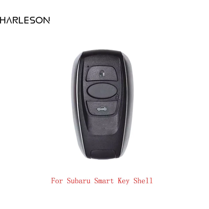 

Smart Remote Car Key Shell Case Cover 3 Buttons for Subaru BRZ WRX STI Legacy Outback XV Crosstrek HYQ14AHC, HYQ14AHK