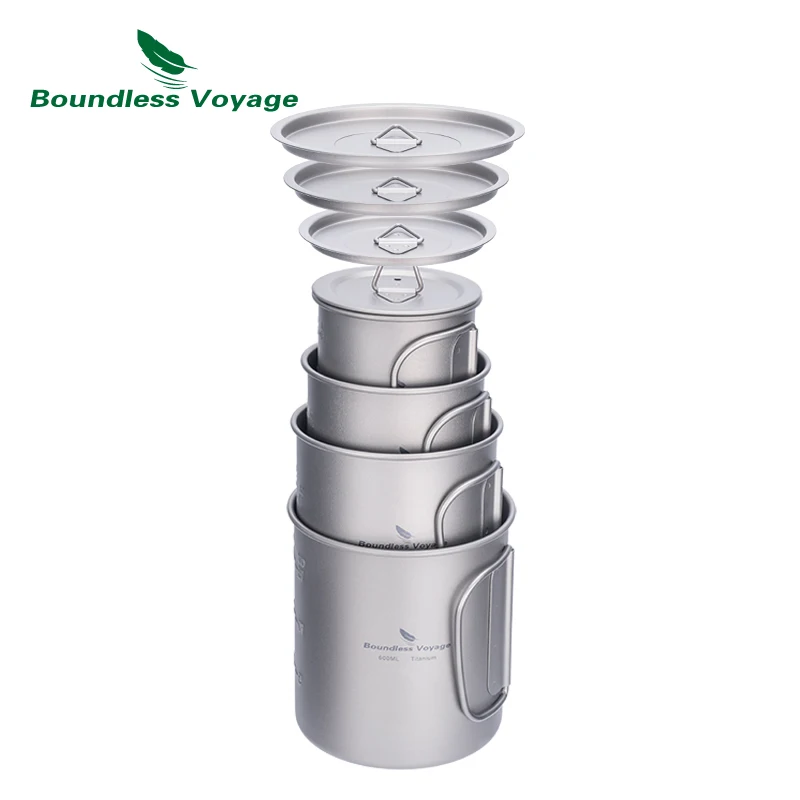 Boundless Voyage チタン食器セットとその他一式 Boundless Voyage チタン食器セットとその他一式 Boundless