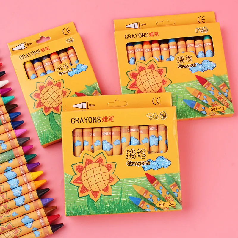 

8/12/24PCS Children Crayon Infinite Colors Color Markers School Supplies Crayons for Children Stationery Pastel Paint Set Art