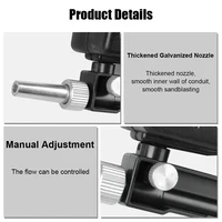 Adjustable Blasting Machine Rust Blasting Device Gravity Sandblasting G un Pneumatic Sandblasting Set 2