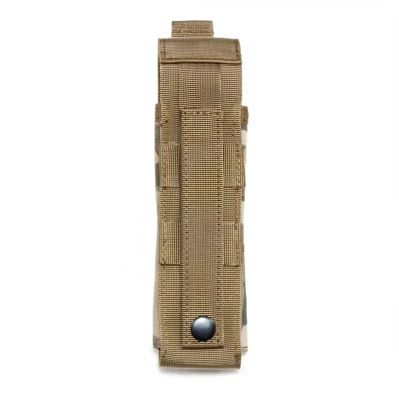 Tactical Molle Flashlight Pouch Torch Holder Case EDC Tool Waist Bag Outdoor Camping Hiking Hunting Backpack Attachment ToolsBag 5