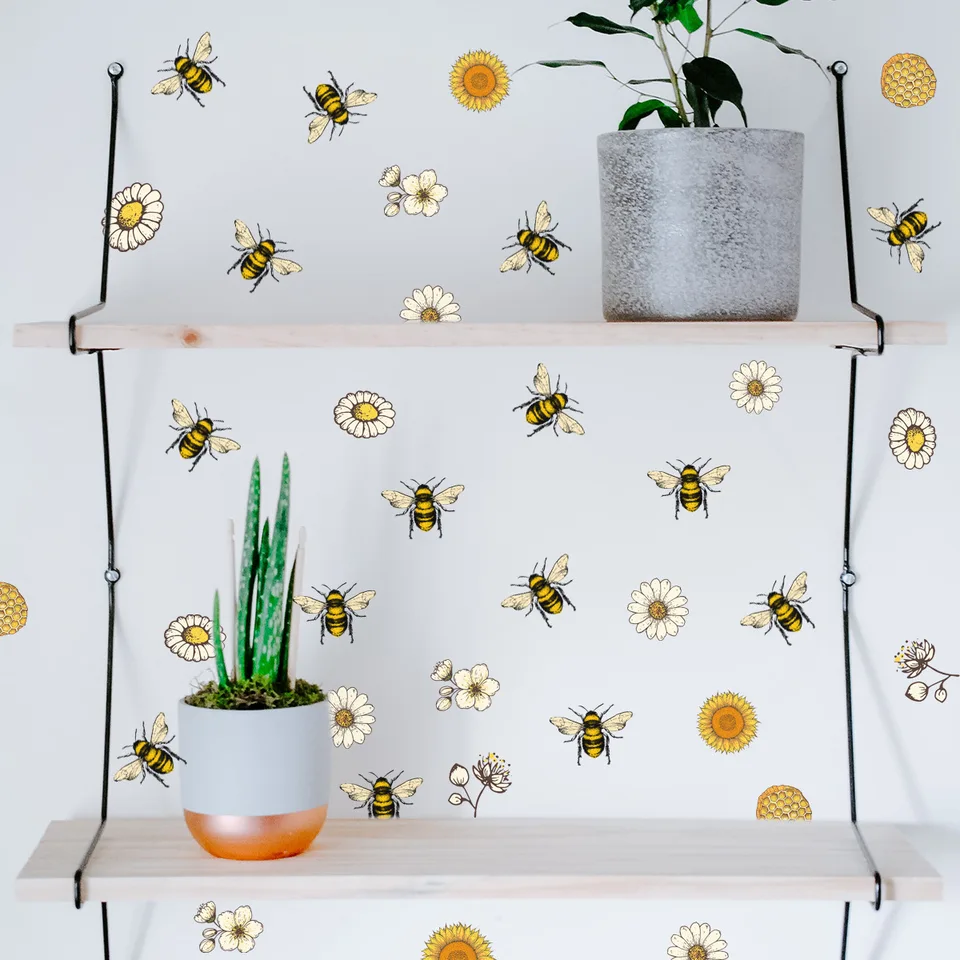 12 Feuilles Autocollants De Fleurs, 6 Styles Nature Stickers Autocollants De Pâques Jardin Nature Décorations De Fête Printemps Pour Bouteille D'Eau Ordinateur Portable Enveloppes Artisanales