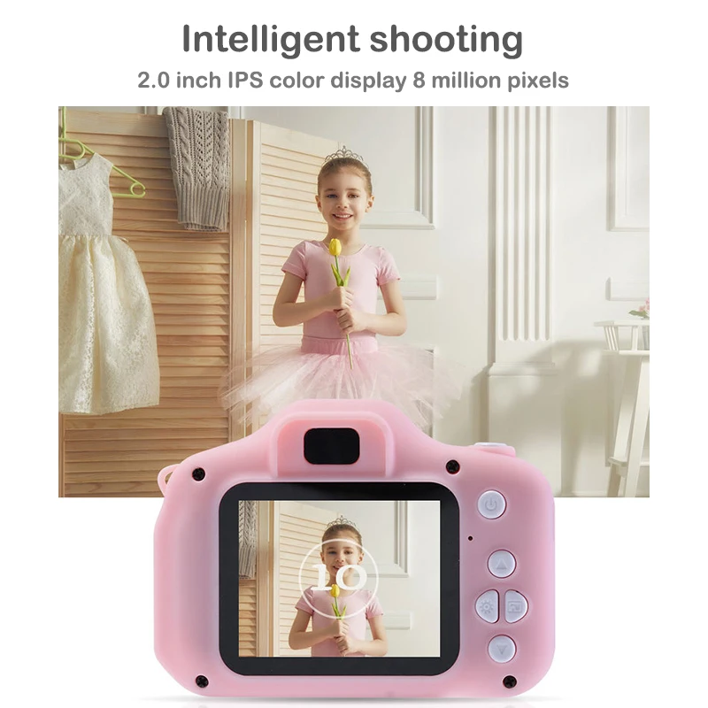 Children Camera 1080P HD Video Children Digital Camera 2 Inch Color Display mini kids camera Outdoor Photography Kid Toy