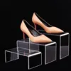 U-shaped Acrylic Display Risers Steps Acrylic Display Stand Anti-Corrosion Clear Showcase Display Shelf for Figure Collection 1