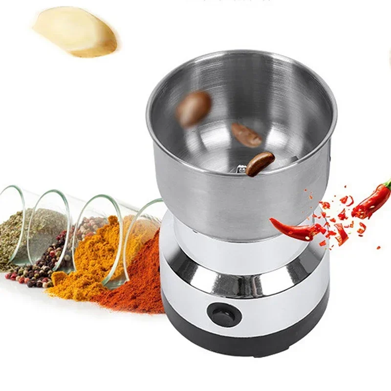

Grinder Tools Machine Beans Spices Accessori Electric Cereals Grains Multifunctional Coffee Nuts Kitchen