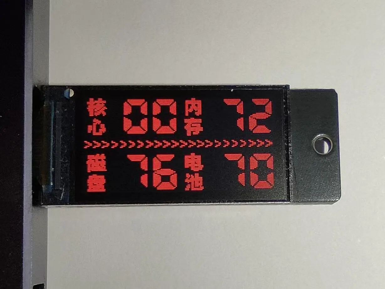160*80 컬러 USB 소형 모니터 플러그 플레이 Win10/11 DIY RGB 테마 오프라인 애니메이션 전자 앨범 데이터 디스플레이