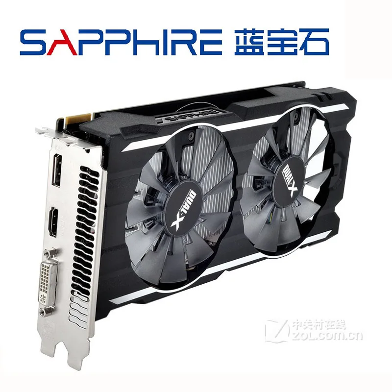 

Used SAPPHIRE R7 360 2GB D5 Graphics Card R7-360 2GB Video Cards GDDR5 128bit For AMD R7 series Radeon R7360 2G PC Game Card