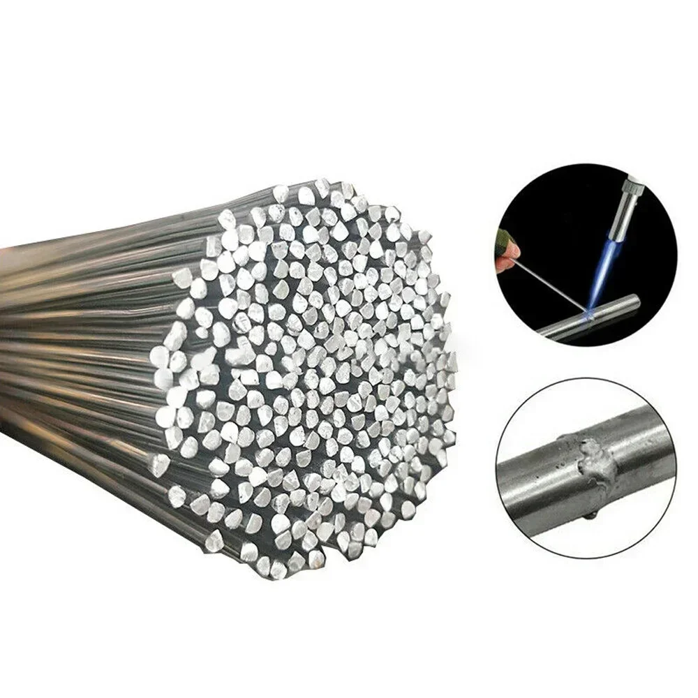 Aluminum Welding Rod 20pcs 33cm Length Low Temperature Brazing Aluminum Tin Solder Wire Soldering Rod