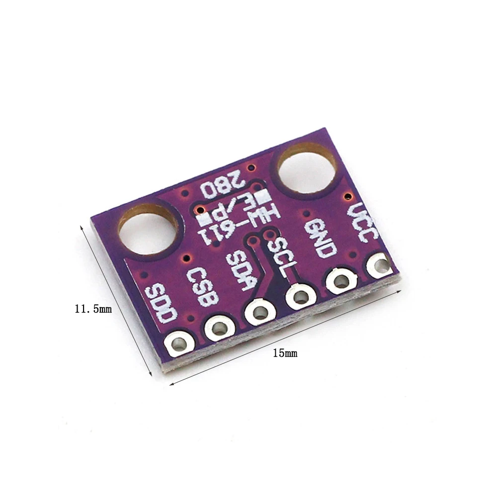 BMP280 I2C/SPI Interface 3.3V High-precision Atmospheric Pressure Sensor Module Barometric Pressure Sensor Module for Arduino