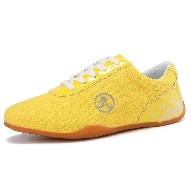 Canvas Kung Fu Shoes Martial Arts Tai Chi Taekwondo Wu Shu Karate Sport Shoe Couple Sneakers Adult Shoes Large Size