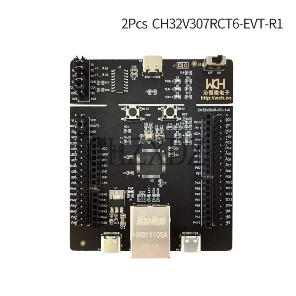 PCB Board PCB Board Assembly Printed Circuit Board 2Pcs/Lot CH32V303 Evaluation Board High-capacity RISC-V WCH
